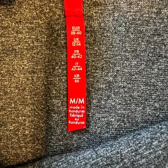 Spanx by Sara Blakely Women's High Waist Seamless Leggings Heather Gray Size M - Picture 3 of 4